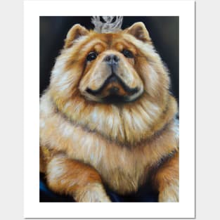 Chow Chow with Crown Posters and Art